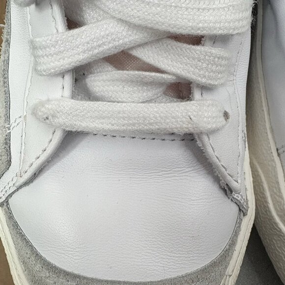 Nike Men's Blazer Mid '77 Vintage Hi Tops Sneakers Men’s 8.5 White Black Leather - Picture 9 of 13